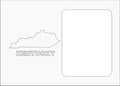 Kentucky Picture Frame - State Photo Frame