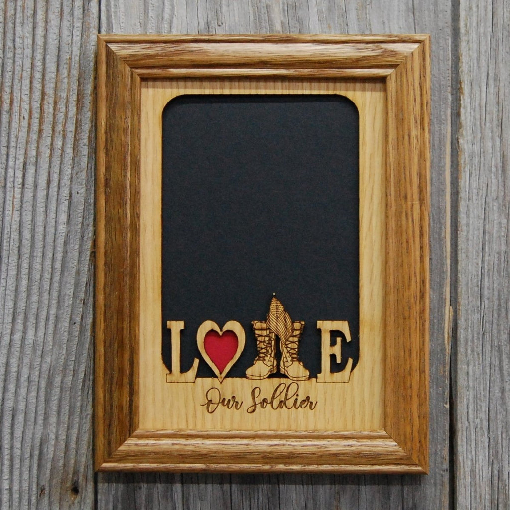 Love My Soldier Picture Frame - US Army