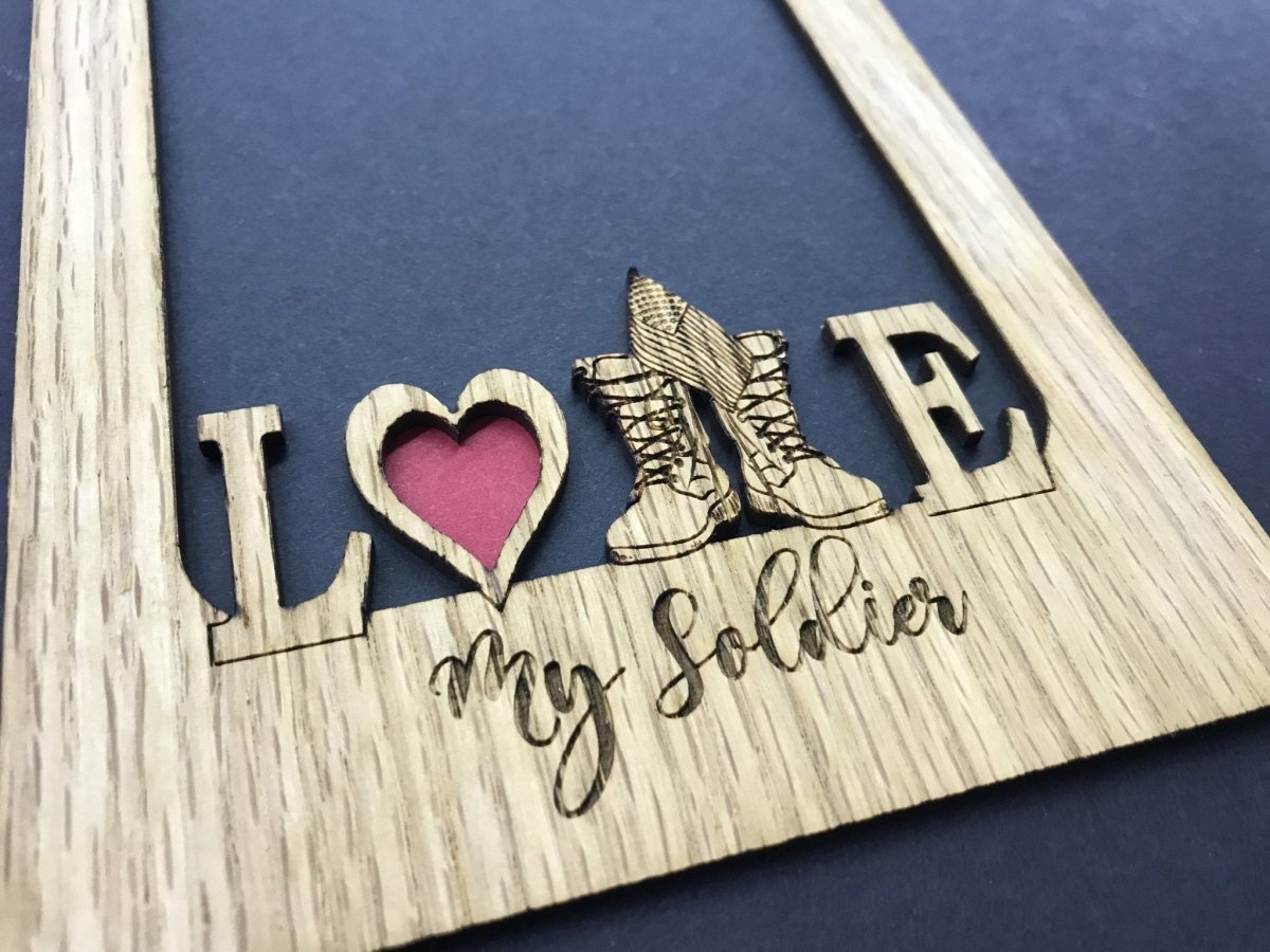 Love My Soldier Picture Frame - US Army
