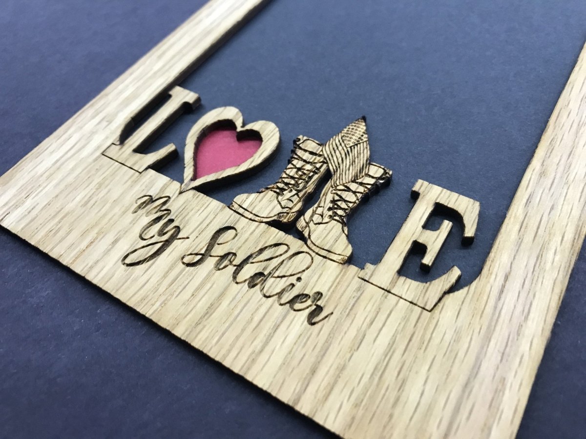 Love My Soldier Picture Frame - US Army