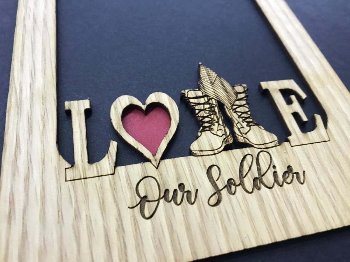 Love My Soldier Picture Frame - US Army