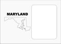 Maryland Picture Frame - State Photo Frame