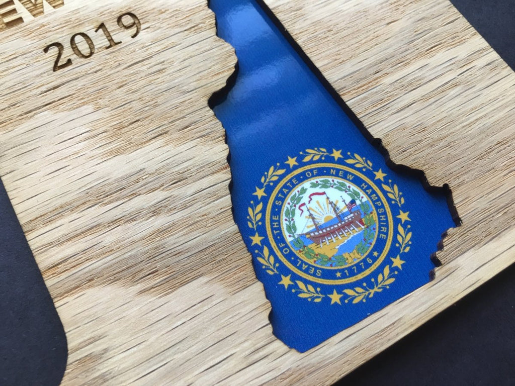New Hampshire Picture Frame - State Photo Frame