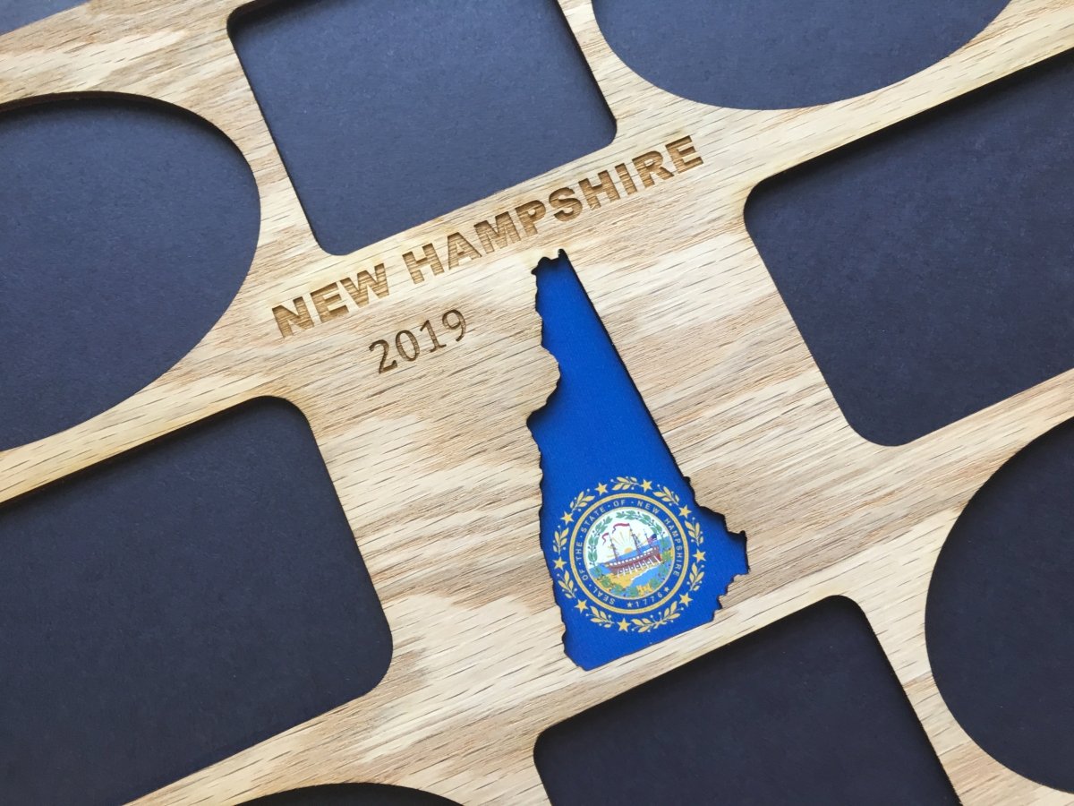 New Hampshire Picture Frame - State Photo Frame