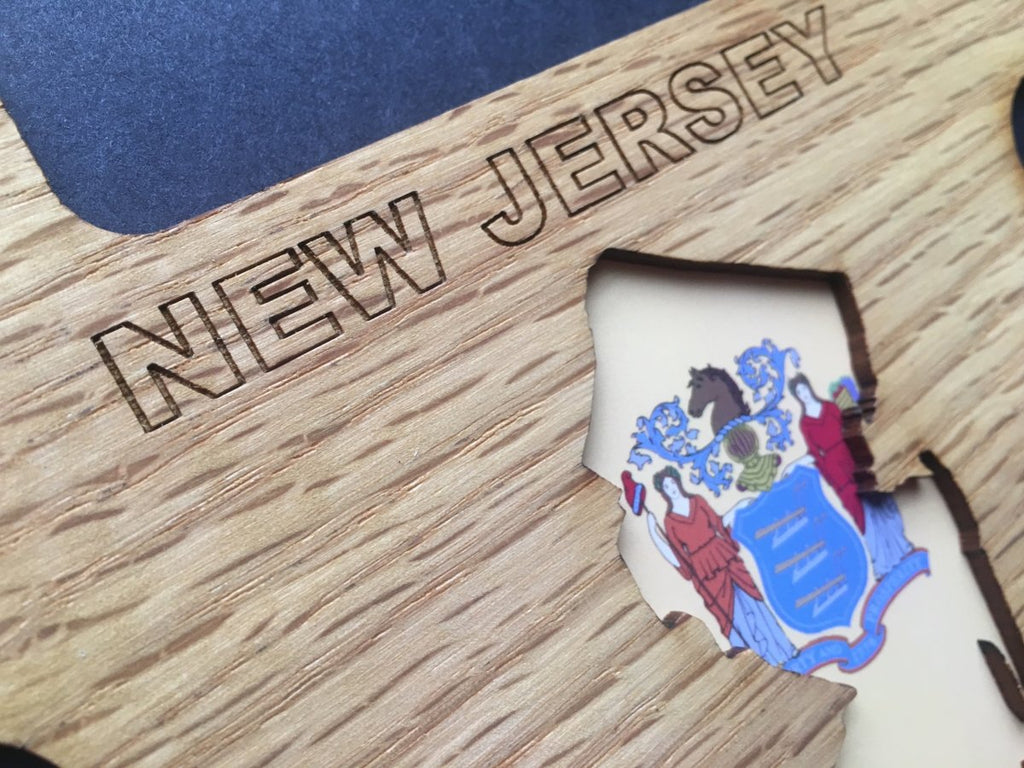 New Jersey Picture Frame - State Photo Frame