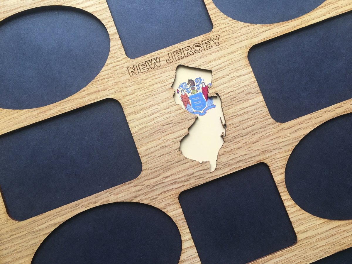 New Jersey Picture Frame - State Photo Frame