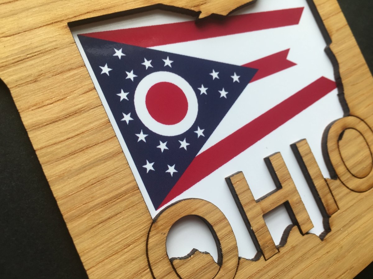 Ohio Picture Frame - State Photo Frame