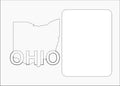 Ohio Picture Frame - State Photo Frame