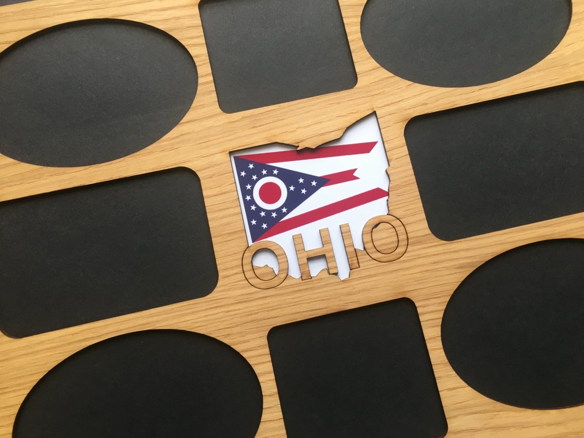 Ohio Picture Frame - State Photo Frame
