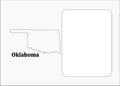 Oklahoma Picture Frame - State Photo Frame
