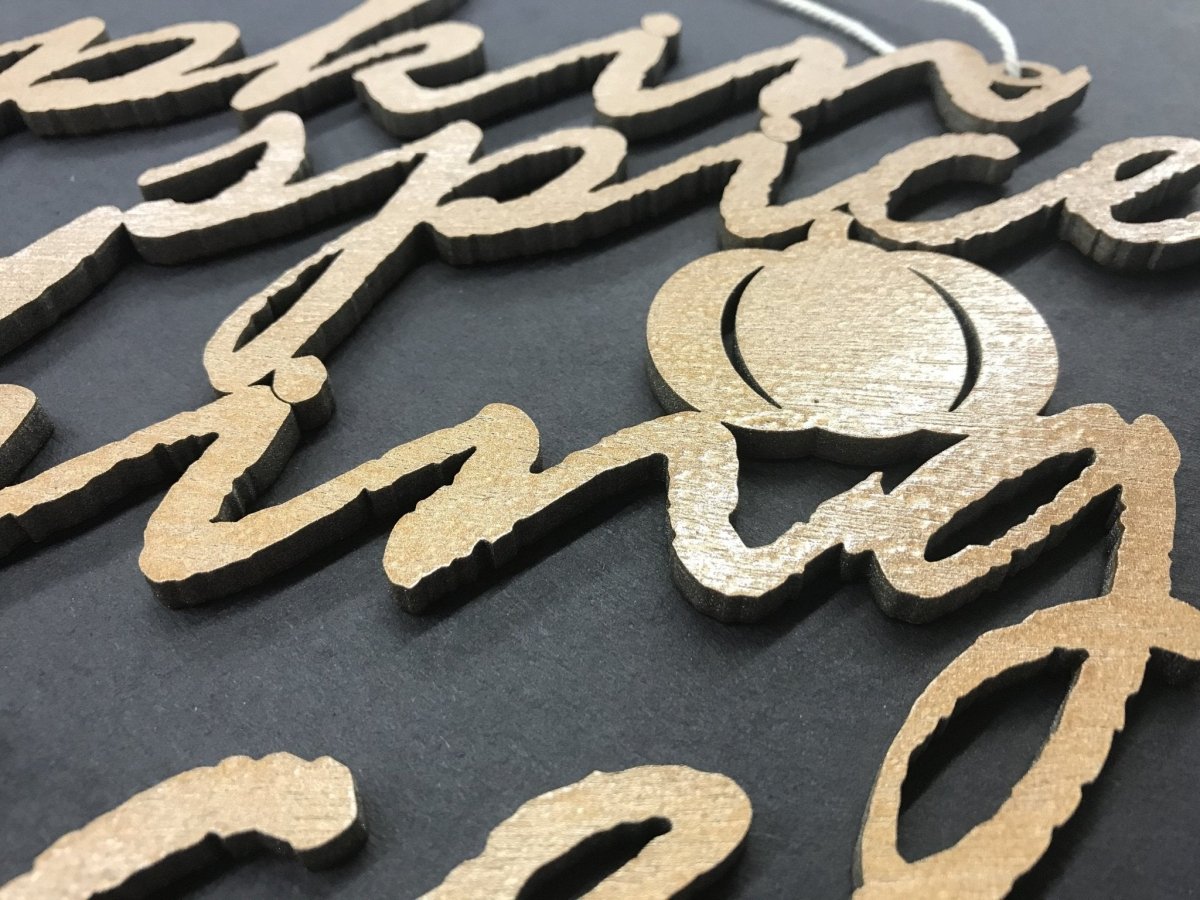 Pumpkin Spice and Everything Nice Sign Wall Decor