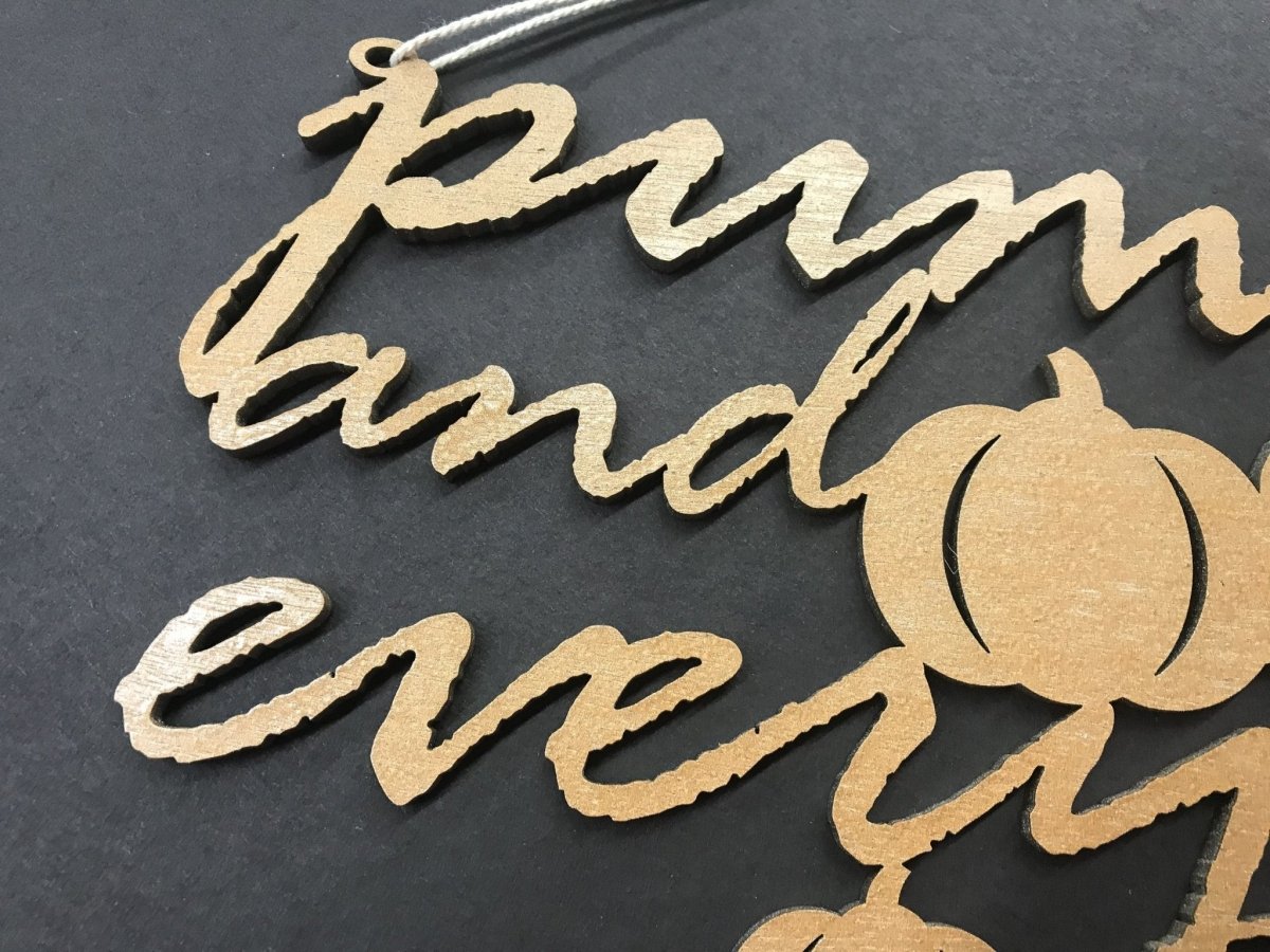 Pumpkin Spice and Everything Nice Sign Wall Decor