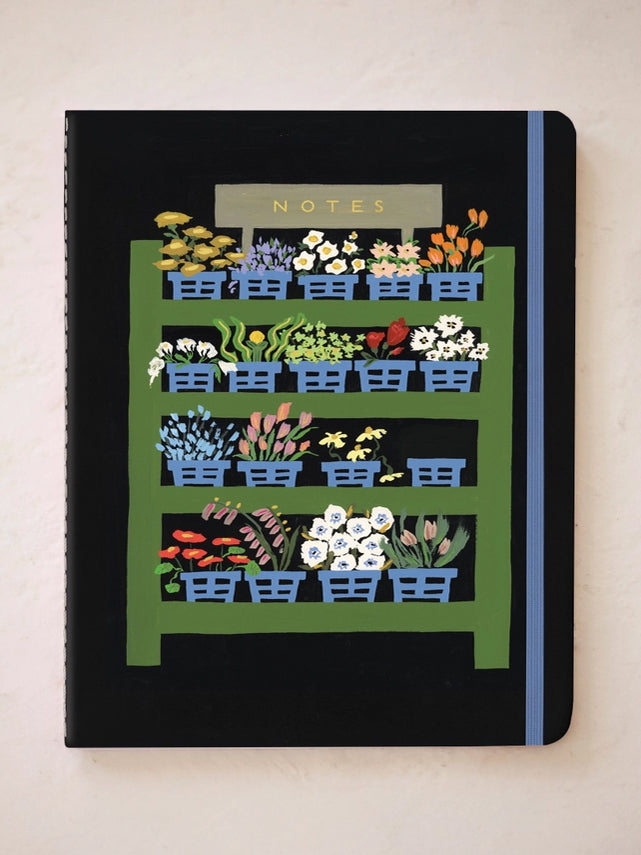 Garden Greenhouse Sewn Trio Notebook Set