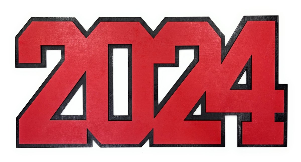 Senior 2027 Graduation Sign, Wood