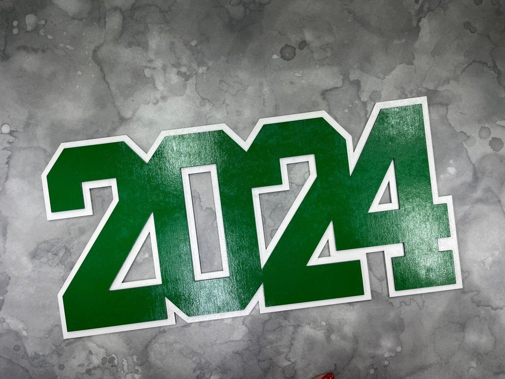 Senior 2027 Graduation Sign, Wood