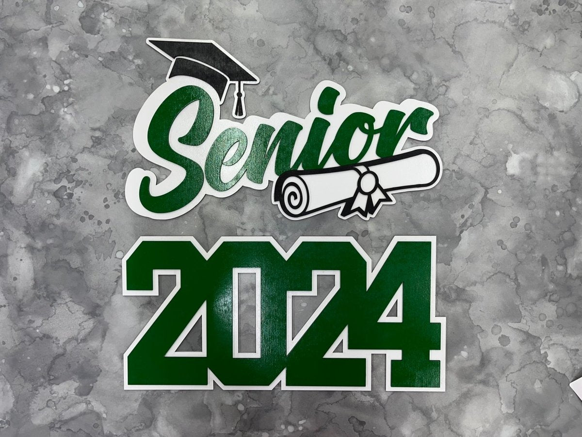 Senior 2027 Graduation Sign, Wood