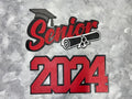 Senior 2027 Graduation Sign, Wood