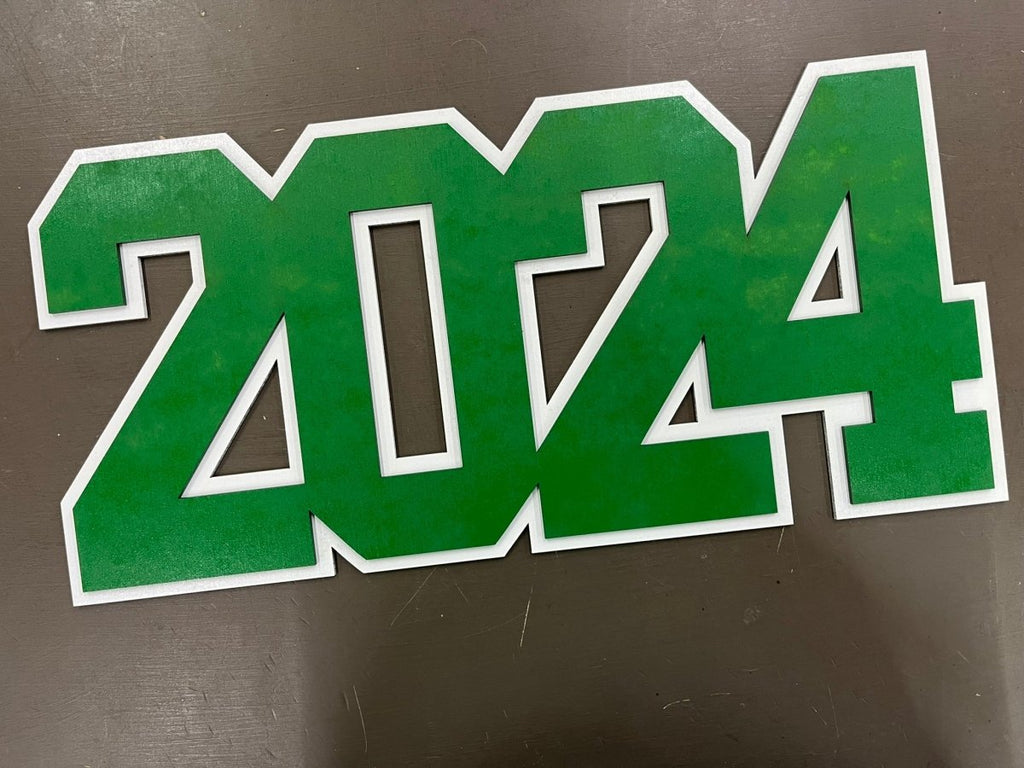 Senior 2027 Graduation Sign, Wood