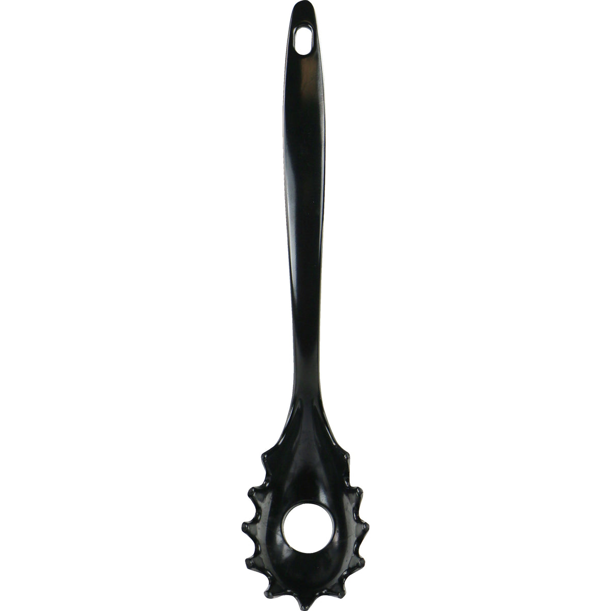 Melamine Spaghetti Fork, Black