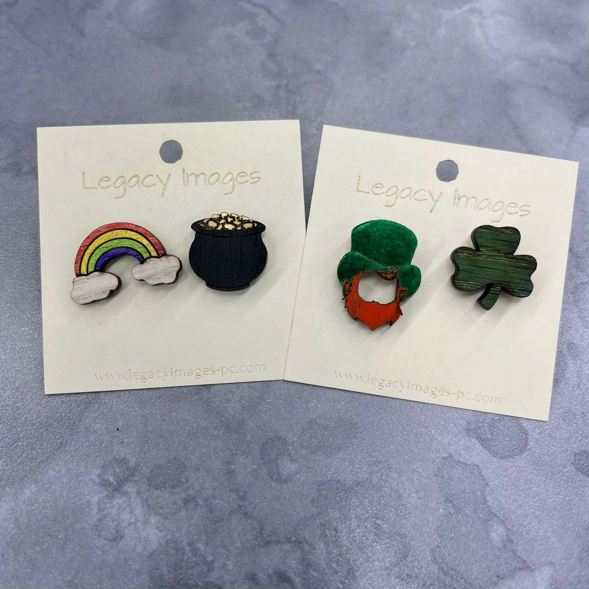 St. Patrick's Day Shamrock Earrings