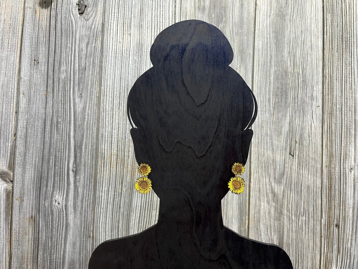 Sunflower Earrings - Drop Earrings
