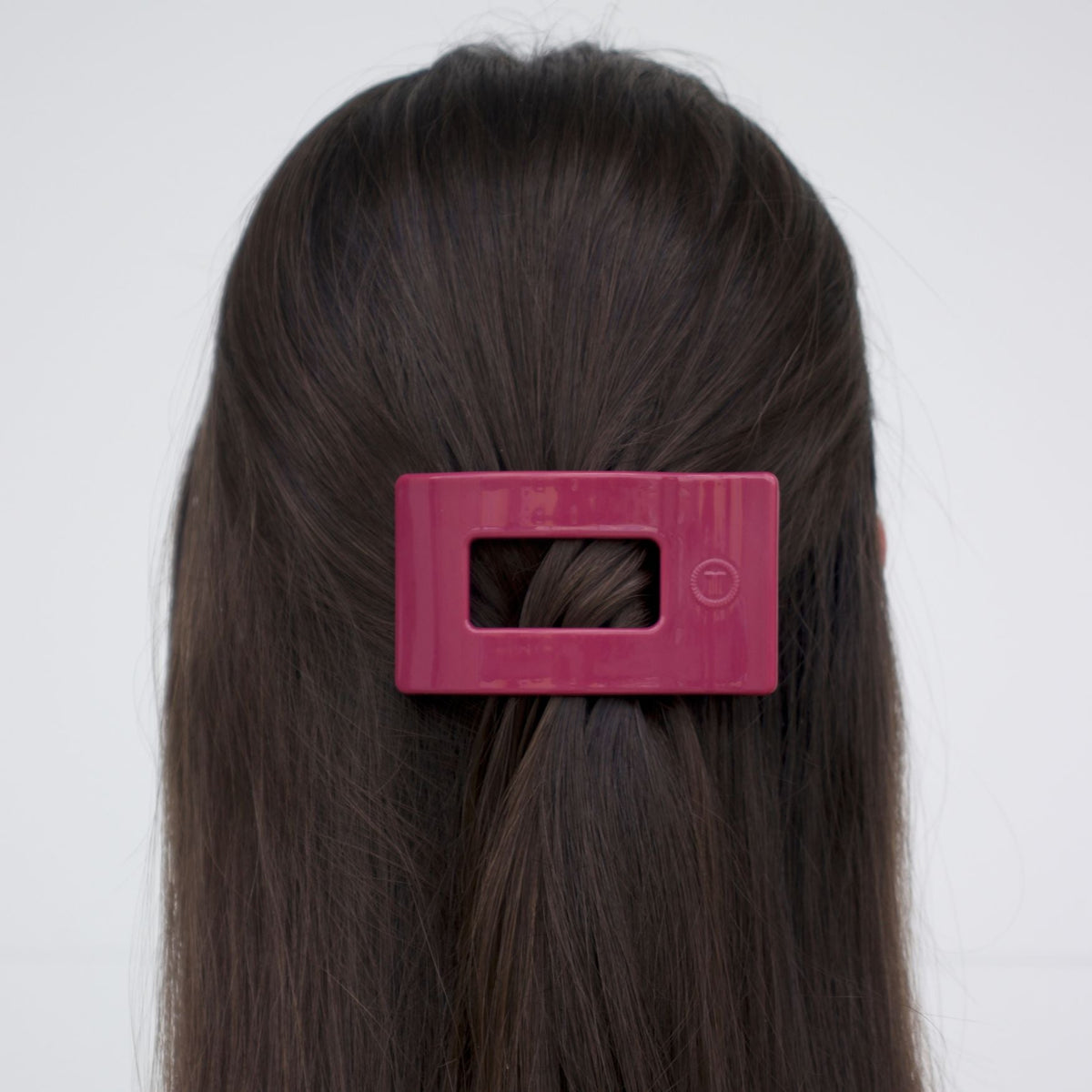 Wild Side Small Flat Rectangle Hair Clip